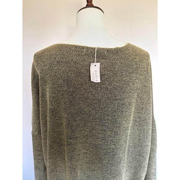 CUT LOOSE Marled Sweater Knit O/S Pocket Pullover - 6707625 - Picture 4 of 5